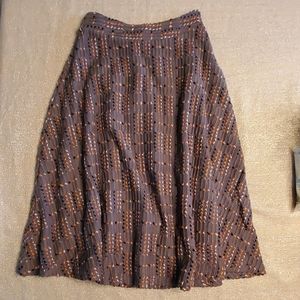 Maeve by Anthropologie textured midi skirt